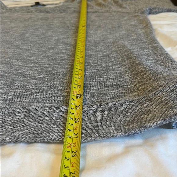 Lane Bryant Heathered Grey Terry Sweatshirt - Picture 8 of 10